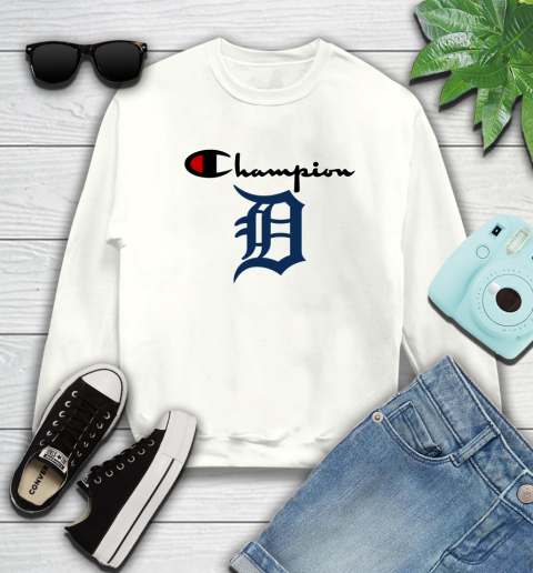 MLB Baseball Detroit Tigers Champion Shirt Sweatshirt