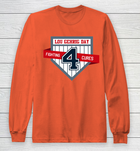 Lou Gehrig Day Long Sleeve T-Shirt 3