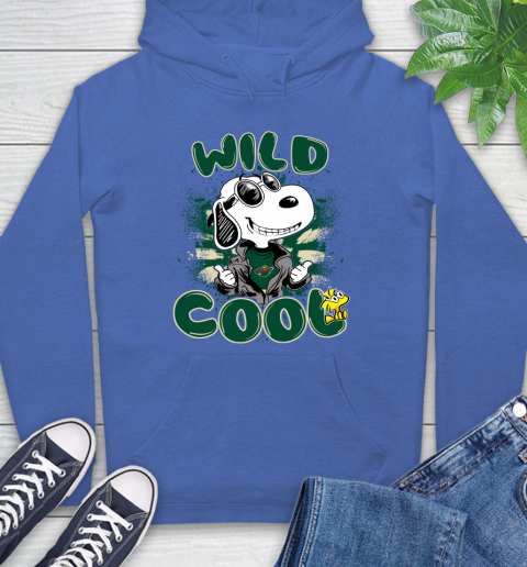 NHL Hockey Minnesota Wild Cool Snoopy Shirt Hoodie 10