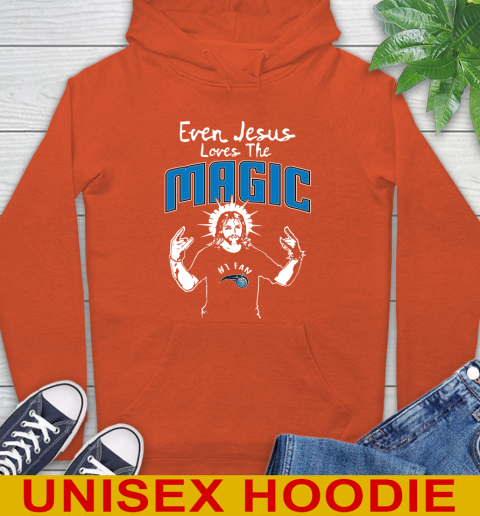 Orlando Magic NBA Basketball Even Jesus Loves The Magic Shirt Hoodie 4