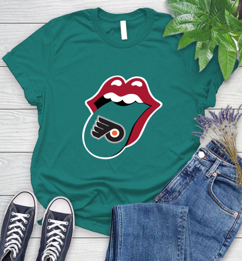 Philadelphia Flyers NHL Hockey Lips I Root For My Team Adoring Fan 102