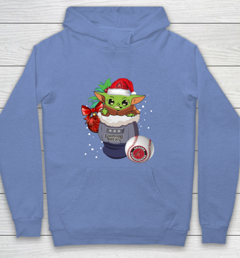 Arizona Diamondbacks Christmas Baby Yoda Star Wars Funny Happy MLB Youth Hoodie 10