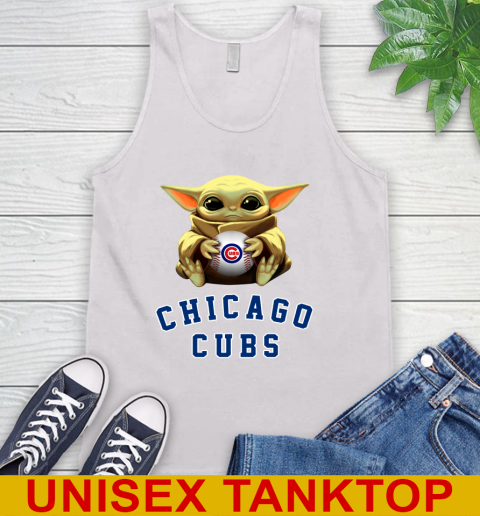 MLB Baseball Chicago Cubs Star Wars Baby Yoda Shirt 70