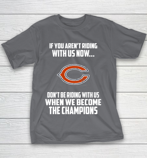 NFL Chicago Bears Football We Become The Champions Youth T-Shirt 5