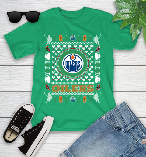Edmonton Oilers Merry Christmas NHL Hockey Loyal Fan Ugly Shirt 107