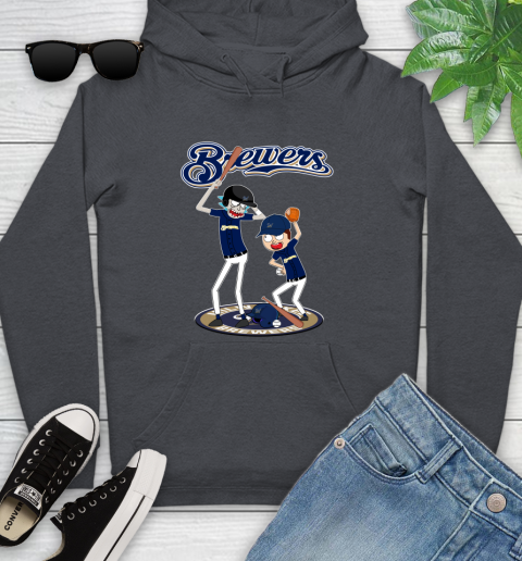 MLB Milwaukee Brewers Rick And Morty Baseball 144