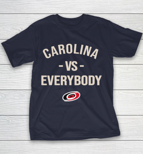 Carolina Hurricanes Vs Everybody Youth T-Shirt 2
