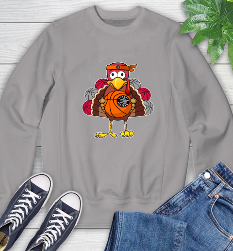 Toronto Raptors Turkey thanksgiving day Sweatshirt 5