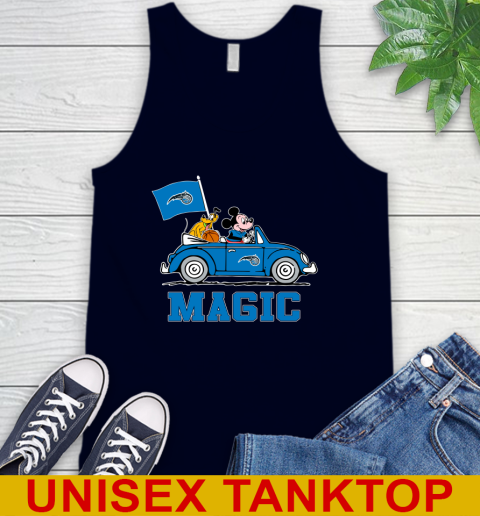 NBA Basketball Orlando Magic Pluto Mickey Driving Disney Shirt Tank Top 3