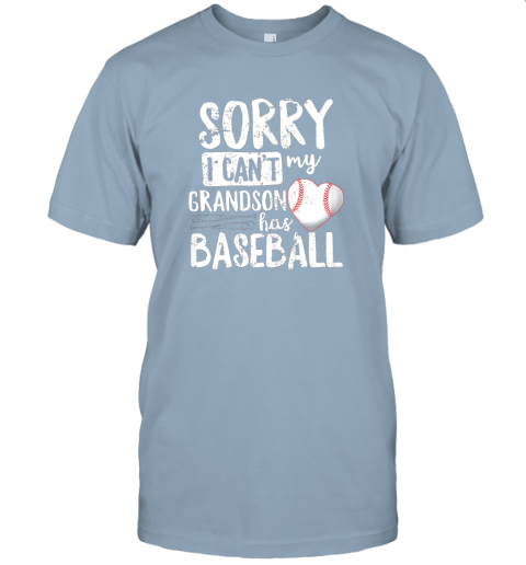 5tv2 sorry i can39 t my grandson has baseball shirt grandma jersey t shirt 60 front light blue