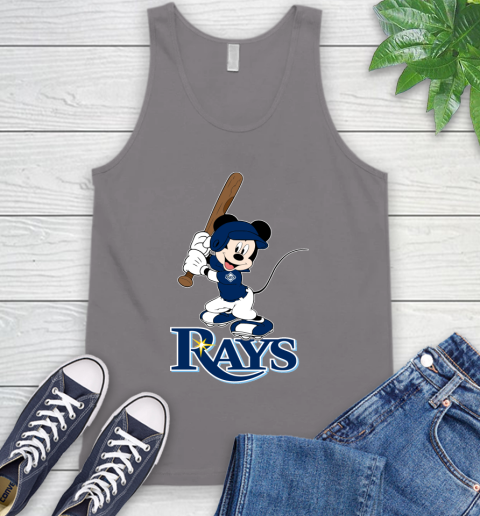 MLB Baseball Tampa Bay Rays Cheerful Mickey Mouse Shirt Tank Top 7