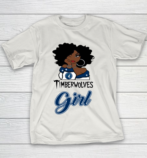 Minnesota Timberwolves Girl NBA Youth T-Shirt 11