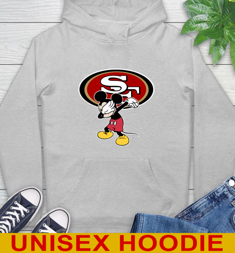 San Francisco 49ers NFL Football Dabbing Mickey Disney Sports Hoodie 6