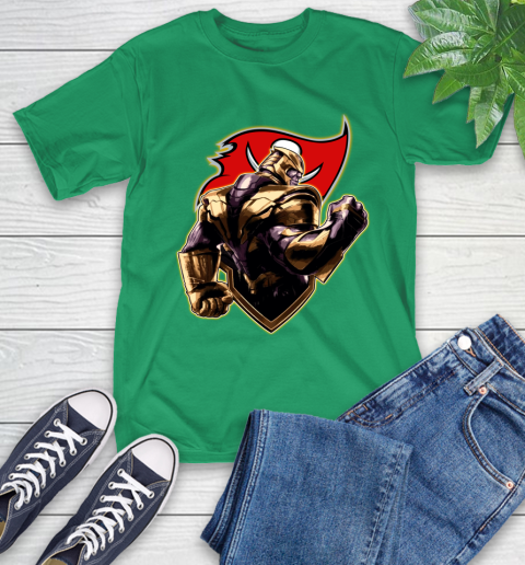 NFL Thanos Avengers Endgame Football Sports Tampa Bay Buccaneers T-Shirt 7