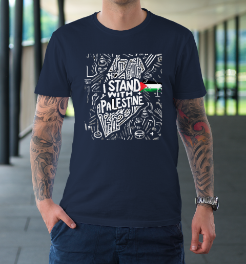 I Stand With Palestine Quote Free Palestine T-Shirt 2