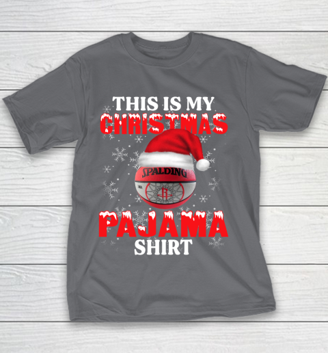 Houston Rockets This Is My Christmas Pajama Shirt NBA Youth T-Shirt 5