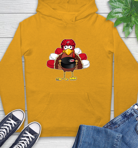 Carolina Hurricanes Turkey Thanksgiving Day Hoodie 3