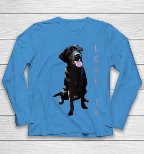 Dog Mom Shirt Labrador Retriever Shirt Women Men Kids Black Lab Dog Mom Youth Long Sleeve 5