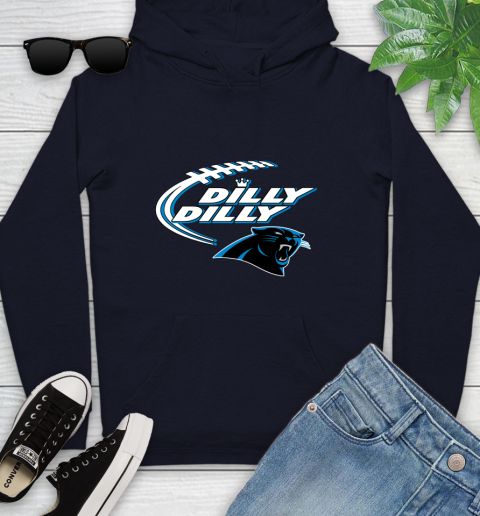 NFL Carolina Panthers Dilly Dilly Football Sports Youth Hoodie 4