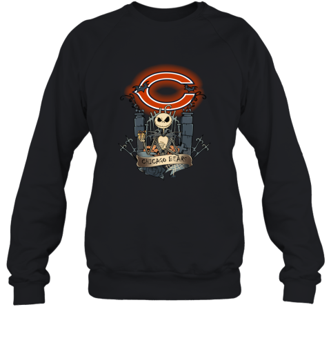 Chicago Bears Jack Skellington This Is Halloween NFL Sweatshirt