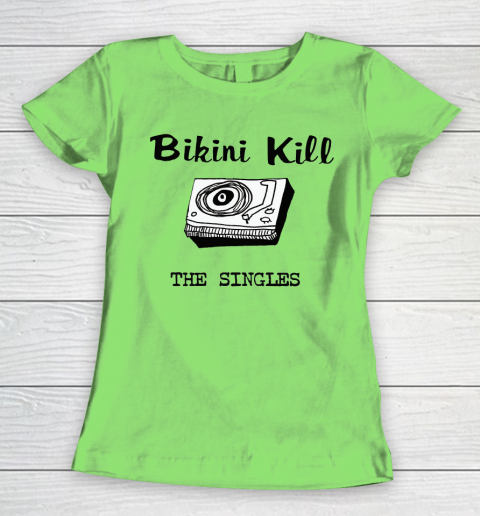 Bikini Kill The Singles Women's T-Shirt 5