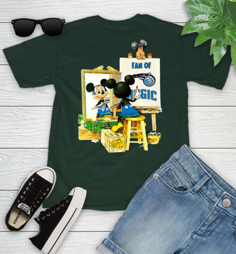 NBA Basketball Orlando Magic Mickey Drawing Shirt 97