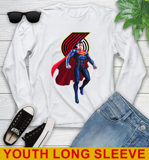 NBA Awesome Superman Basketball Sports Portland Trail Blazers 122