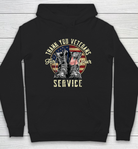 Thank you Veterans For Your Service Veterans Day Hoodie