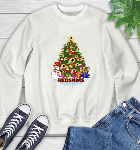 Washington Redskins Merry Christmas NFL Football Sports Sweatshirt