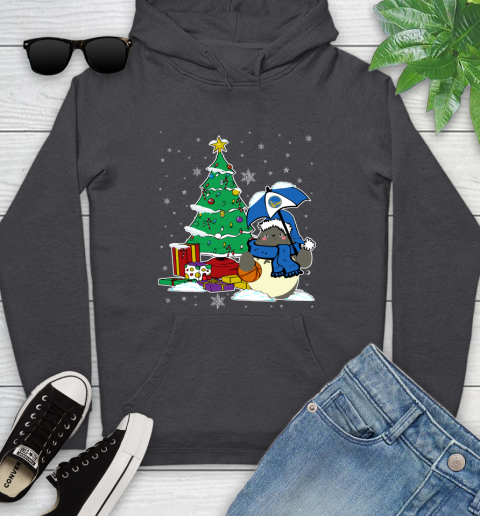 Golden State Warriors NBA Basketball Cute Tonari No Totoro Christmas Sports Youth Hoodie 8