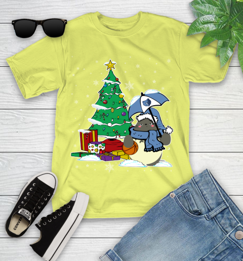 Memphis Grizzlies NBA Basketball Cute Tonari No Totoro Christmas Sports Youth T-Shirt 10