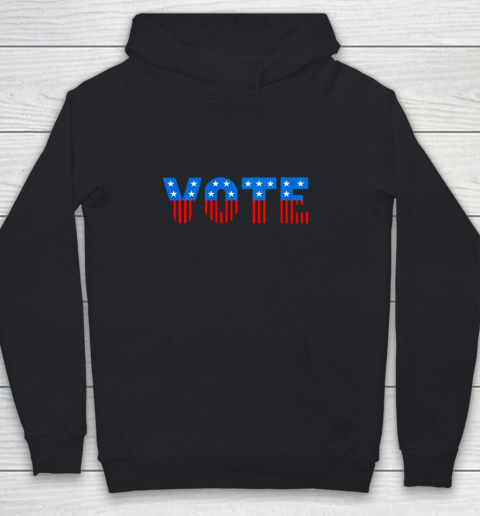 USA Red White and Blue Vote Election Youth Hoodie