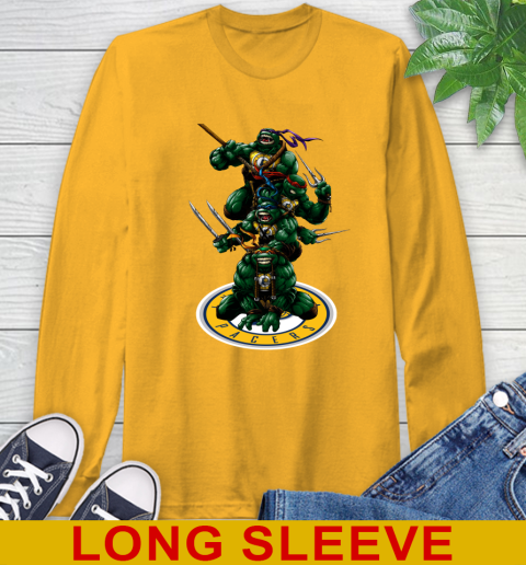 NBA Basketball Indiana Pacers Teenage Mutant Ninja Turtles Shirt Long Sleeve T-Shirt 3