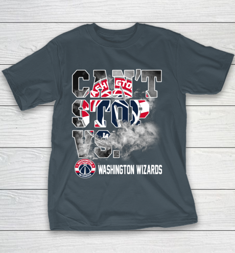 NBA Washington Wizards Basketball Can't Stop Vs Youth T-Shirt 5