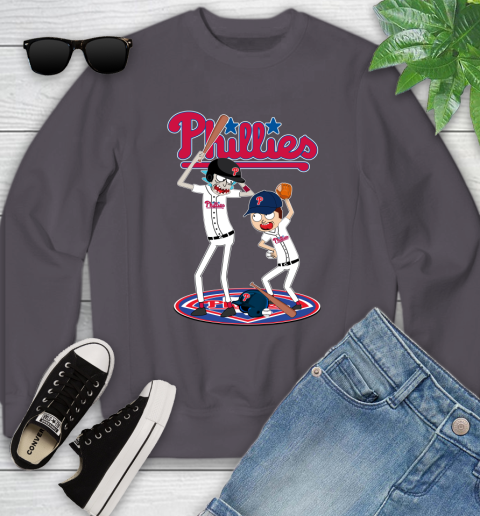 MLB Philadelphia Phillies Rick And Morty Baseball 120