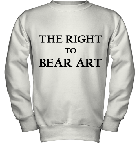 The Right To Bear Arts Youth Sweatshirt