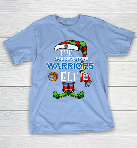 Golden State Warriors Christmas ELF Funny NBA T-Shirt 10