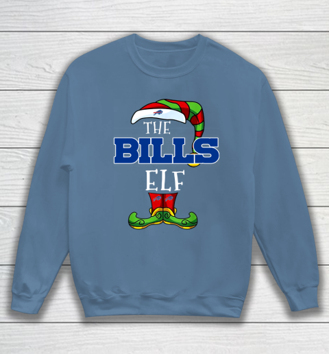 Buffalo Bills Christmas ELF Funny NFL Sweatshirt 6