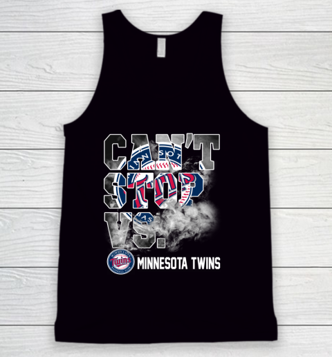 MLB Minnesota Twins Baseball Can't Stop Vs Twins Tank Top