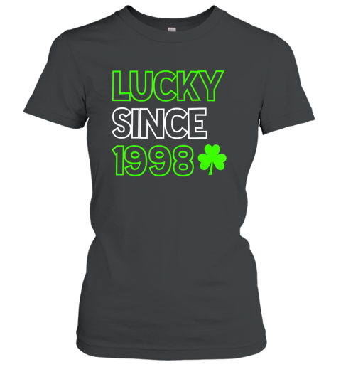22nd Birthday St Patricks Lucky Since 1998 22 Years Old Women's T-Shirt