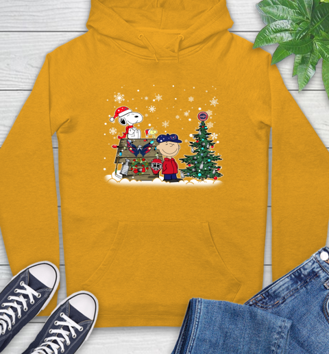 NHL Washington Capitals Snoopy Charlie Brown Woodstock Christmas Stanley Cup Hockey Hoodie 2