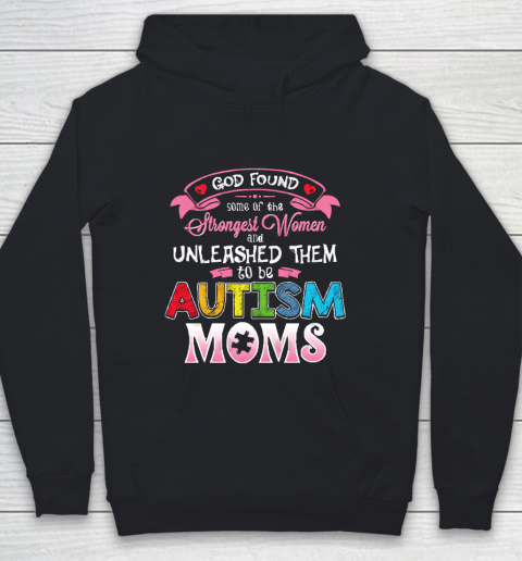 Mother's Day Funny Gift Ideas Apparel  Autism Awareness Novelty Gift Amazing Moms T Shirt Youth Hoodie