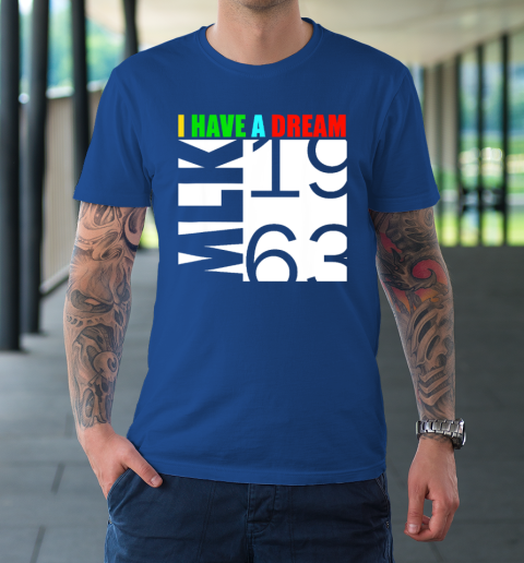 Martin Luther King Jr. Day I Have A Dream MLK Day T Shirt Tee For Sports