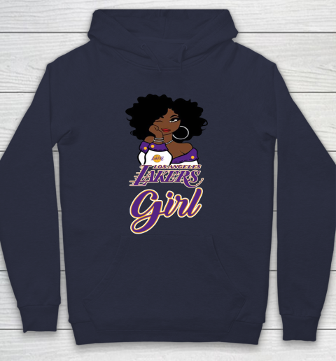 Los Angeles Lakers Girl NBA Hoodie 4
