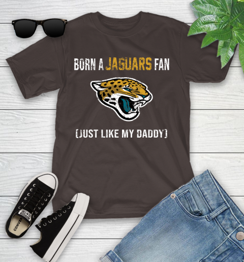 NFL Jacksonville Jaguars Football Loyal Fan Just Like My Daddy Shirt Youth T-Shirt 6