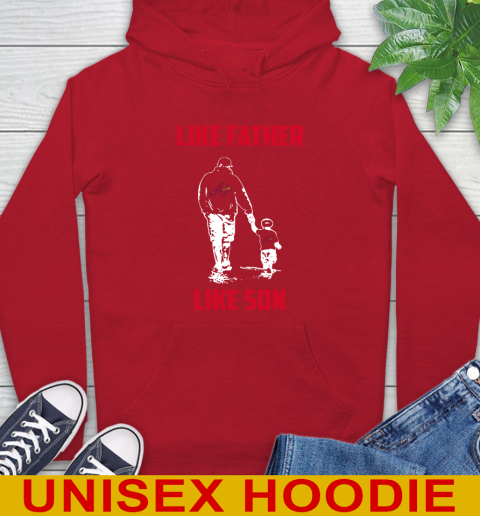 Atlanta Braves MLB Baseball Like Father Like Son Sports Hoodie 10