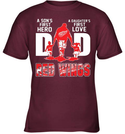 red wings 25 years shirt