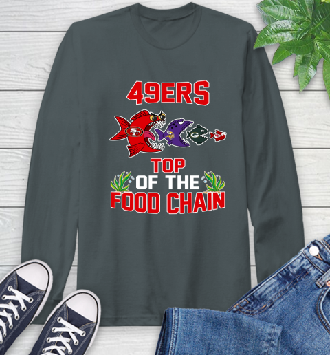San Francisco 49ers Top Of The Food Chain NFL Shirts 60