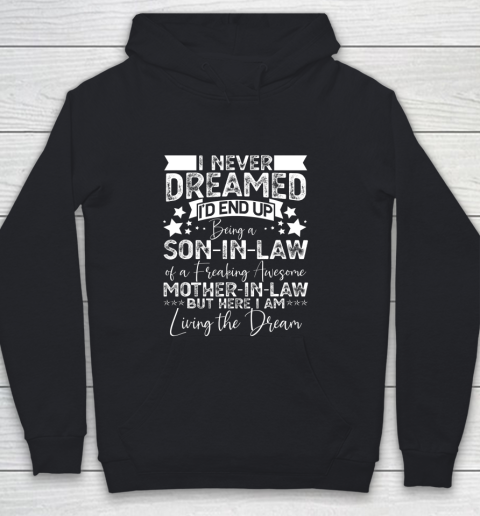 Funny Son in Law Birthday Gift Ideas Awesome Mother in Law Youth Hoodie