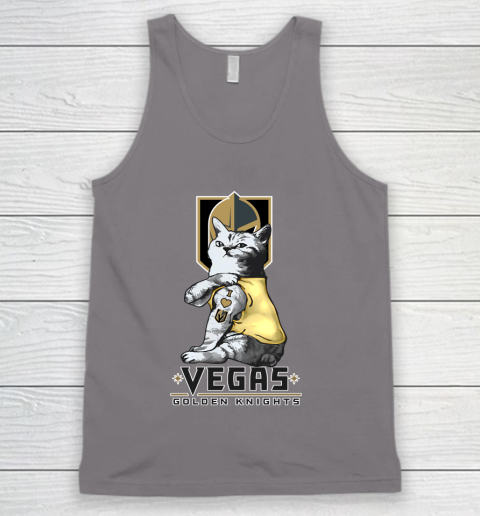 NHL My Cat Loves Vegas Golden Knights Hockey Tank Top 6